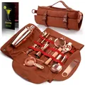 Produktbild: Reise-Bartender-Kit-Tasche 17-teiliges Barwerkzeug-Set professionelles Cockta...