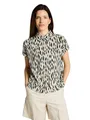 Produktbild: TOM TAILOR Damen 1049799 Bluse, 39758-Sand Stone Beige Abstract Dot, 42