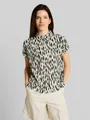 Produktbild: TOM TAILOR Kurzarmbluse Blusen & Shirts Loose Fit Bluse mit Leinenanteil