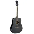 Produktbild: Stagg Akkustikgitarre Dreadnought Akustik Volle Größe Schwarz