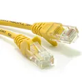 Produktbild: Gelb Netzwerk Ethernet RJ45 Cat5E-CCA UTP Patchkabel 26AWG Kabel Anschlusskabel 5 m [5 Meter/5m]