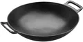Produktbild: Rösle Vario Wok Gusseisen Wok Schwarz 36cm Grillpfanne Grill Zubehör 25409