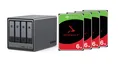 Produktbild: UGREEN NASync DXP4800 NAS System 4-Bay 24TB inkl. 4x Seagate IronWolf ST6000V...