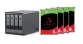 Produktbild: UGREEN NASync DXP4800 NAS System 4-Bay 32TB inkl. 4x Seagate IronWolf ST8000V...