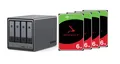 Produktbild: UGREEN NASync DXP4800 NAS System 4-Bay 24TB inkl. 4x Seagate IronWolf ST6000V...