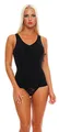 Produktbild: 2 Damen Form-Unterhemden Gr. 44/46 schwarz unterhemd formhemdchen hautfarbenes hautfarbiges sportunterhemd Damen Weiss funktionsunterhemd Damen miederbody funktionsunterhemd ärmellos