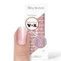 Produktbild: Original Miss Sophie Nagelfolien I 24 ultra-dünne Nagellack-Streifen Winter Babe I Für Finger- & Fußnägel I Hält auf Natur- sowie lackierten, Acryl-, Gel- & Shellac-Nägeln