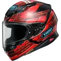 Produktbild: Shoei NXR 2 Fortress Helm, rot, Größe S für Männer