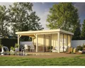 Produktbild: Pavillon Palmako Lenna Slide 16,6 m² Set 406 588 x 300 cm natur