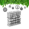 Produktbild: Weihnachtskugeln Christbaumschmuck Baumkugeln Weihnachtsbaumkugeln 150er Set