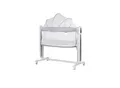 Produktbild: Chipolino Babywiege elektrisch Ultima Beistellbett Schaukelfunktion Musik Timer grau