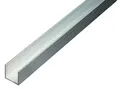 Produktbild: Alberts 473808 U-Profil | Aluminium, natur | 1000 x 6 x 6 mm