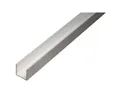 Produktbild: Alberts Profil Alberts 473808 U-Profil, Aluminium, natur, 1000 x 6 x 6 mm, Alberts 473808 U-Profil Aluminium, natur 1000 x 6 x 6 mm