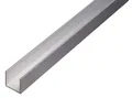 Produktbild: Alberts U-Profil  Aluminium, natur 1000 x 6 x 6 mm