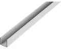 Produktbild: U-Profil Alu natur 6x6x1 mm, 1 m