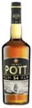 Produktbild: POTT Rum 54% vol. (1 x 0,7 l) - besonders starker Übersee-Rum, ideal für den intensiven Genuss in Heißgetränken wie Feuerzangenbowle, Grog oder Glühwein, als Punsch oder als Cocktail, zum Backen