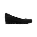 Produktbild: Jana Damen Ballerina Vegan 8-22361-46 Ballerinas, Black, 38 EU
