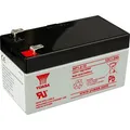 Produktbild: Yuasa AGM-Batterie NP1,2-12, 12 V, 1,2 Ah, Faston 4,8 mm Anschluss, mit VdS-Zulassung