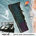Produktbild: Traveler Surfboardtasche Kiteboarding mit Rollen schwarz 192 cm 336l