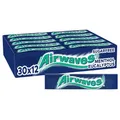 Produktbild: Airwaves Kaugummi Zuckerfrei, Menthol Eukalyptus Gum, 30 x 12 Dragees, Großpackung Chewing Gum, Kaugummi ohne Zucker mit Minz Frische (360 Dragees)