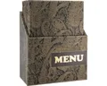 Produktbild: Speisekarten Box Design Paisley Menu DIN A4 10 Stk.