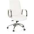 Produktbild: Bürostuhl / Chefsessel ASPERA 10  Nappaleder elfenbein hjh OFFICE