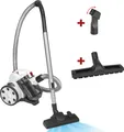Produktbild: ProfiCare® Staubsauger Beutellos für Parkett, Teppich, Fliesen, 700 Watt Bodenstaubsauger mit HEPA-Filter, Staubsauger ohne Beutel inkl. 3 Bürsten und 4-fach Mikrofiltersystem, PC-BS 3110