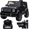 Produktbild: Mercedes-Benz G 63 G63 AMG V8 Biturbo Kinderauto Kinderfahrzeug Kinder Elektroauto 12V / 2x Motoren (Schwarz)