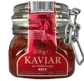Produktbild: 250g Keta Lachs Kaviar Fisch Rogen Wildfang USA Alaska Lemberg Koscher Salmon