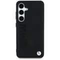 Produktbild: BMW Samsung S25 Hülle Case Cover Genuine Leather Signature Wordmark