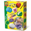 Produktbild: SES Creative 14818 – Steine Bemalen Set, Inklusive Farben und Pinsel, Kreativität für Kinder