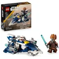 Produktbild: LEGO Star Wars 75400 Plo Koons Jedi Starfighter Microfighter, ab 6 Jahre, 89 Teile