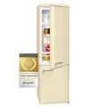 Produktbild: Exquisit Retro Kühl-Gefrierkombination RKGC250-70-H-160E magnolienweiss