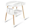 Produktbild: BabyGO Change Me Wickeltisch Buchenholz weiß NEU