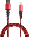Produktbild: 2GO 795946 USB Kabel 1 m USB B Lightning Rot (795946)
