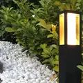 Produktbild: 40cm hohe Philips Hue LED Garten Wegeleuchte Impress White and Color Ambiance  in Schwarz ZigBee steuerbar IP44