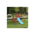 Produktbild: HOME DELUXE Spielturm mit Schaukel ROMI - 199 x 116 cm