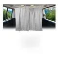 Produktbild: Autogardinen Fahrerhaus Maß Gardinen Camping Sonnenschutz Grau 200x180