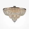 Produktbild: Maytoni Kronleuchter mit antik‐goldener Metallrahmung Kristall‐Akzenten 14‐flammig – Palace | Maytoni