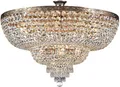 Produktbild: Antikes Gold Glamour Klassisch Kristall Deckenlampe Deckenleuchte IP20