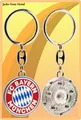 Produktbild: FC Bayern München Schlüsselanhänger Logo Meisterschale offizielles Lizenzprodukt
