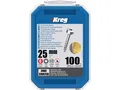 Produktbild: Kreg Pocket-Hole Schrauben 25 mm, Verzinkt, Flachkopf, Grobgewinde  - 100Stk.