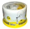 Produktbild: MAXELL CD Rohlinge Inkjet bedruckbar CD-R 80 XL 52x speed 700MB 50er Spindel