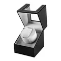 Produktbild: Automatische Uhrenbeweger Box Single Uhrenbeweger PU Leder Uhrengehäuse mit l...