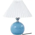 Produktbild: Lindby Tischlampe Kerimi 10020083 Skandinavisch in Blau aus Keramik 1-flammig E27 Wohnzimmerleuchte