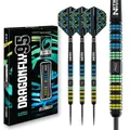 Produktbild: RED DRAGON Darts - Dragonfly 95 26g - 95% Wolfram Professional Stahlspitze Dart-Set mit Dart Flüge und Dartschäfte