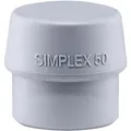 Produktbild: HALDER SIMPLEX Ersatzeinsatz TPE-mid grau 50mm
