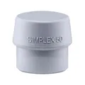 Produktbild: Halder Schonhammerkopf SIMPLEX Kopf-D. 50mm TPE-mid grau mittelh.