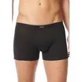 Produktbild: Bruno Banani Boxershorts Short Infinity mit kontrastfarbenen Logobund schwarz L