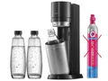 Produktbild: Sodastream Wassersprudler Duo Sprudelmaschine Titan Glasflasche SIEHE TEXT/FOTO